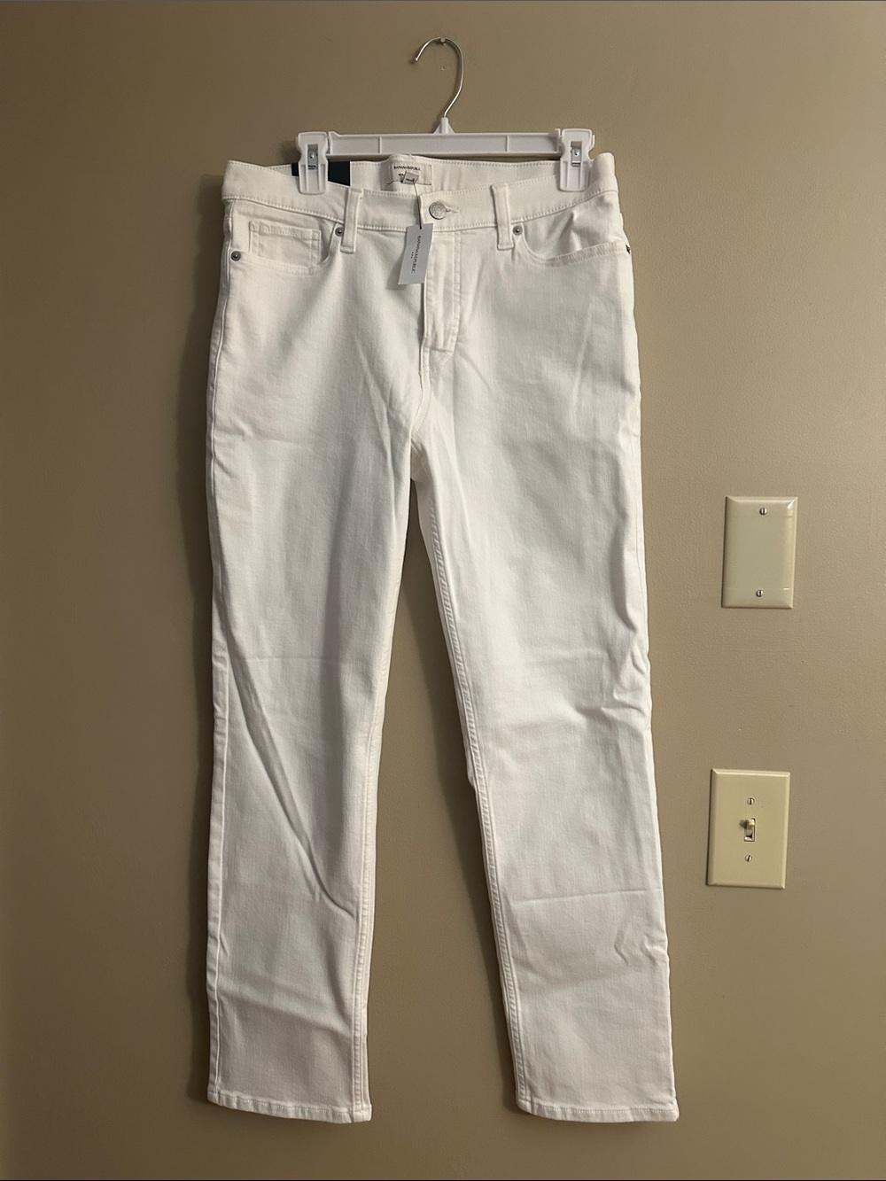 Banana Republic White Women's Jeans